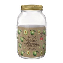 Glass Jar Bormioli Rocco Quattro Stagioni Transparent (6 Units)
