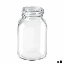 Glass Jar Bormioli Rocco Fido Transparent (6 Units)