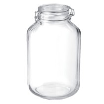 Glass Jar Bormioli Rocco Fido Transparent (6 Units)