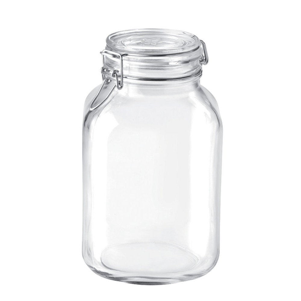 Glass Jar Bormioli Rocco Fido Transparent (6 Units)