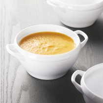 Tasses pour soupe Luminarc Bol Opal Blanc 540 ml Avec des poignées (24 Unités)