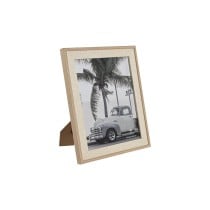 Photo frame Home ESPRIT Natural Crystal MDF Wood 25 x 1,8 x 30 cm