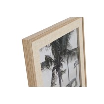 Cadre photo Home ESPRIT Naturel Verre Bois MDF 25 x 1,8 x 30 cm