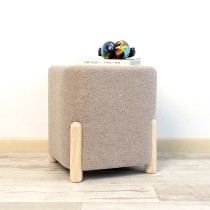 Puff Vinthera Moa Braun Holz 34 x 34 x 38 cm (2 Stück)