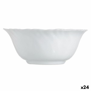 Salatschüssel Luminarc Feston Weiß Glas 12 cm (24 Stück)