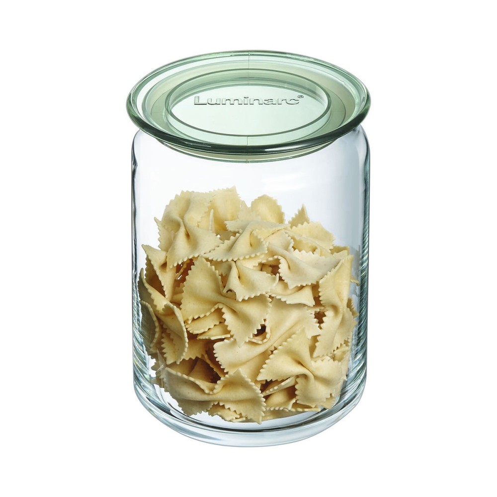 Topf Luminarc Pure Jar grün Glas 1 L (6 Stück)
