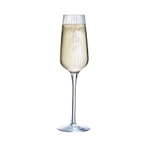 Champagne glass Chef & Sommelier Symetrie Transparent Glass 210 ml Champagne 6 Units