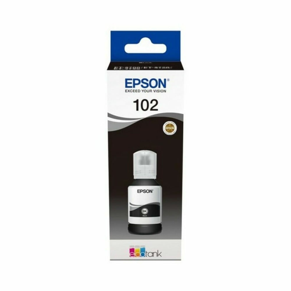 Encre pour Recharger des Cartouches Epson C13T03R140 Noir 70 ml