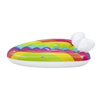 Bestway Île flottante gonflable Arc-en-ciel 175x163 cm Plage et Piscine 43722