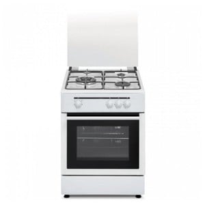 Gasherdplatte Vitrokitchen CB5530BN 1800W 50 x 55 x 85 Weiß