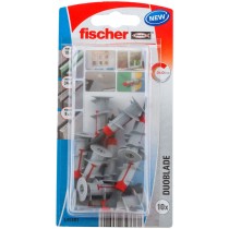 Studs Fischer Duoblade Nylon Plastic (10 Units)