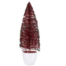 Christmas Tree Krist+ 2402/13-2-7 Red Plastic Christmas Tree 10 x 33 x 10 cm (6 Units)