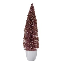 Christmas Tree Krist+ 2402/15-2-2 Pink Plastic Christmas Tree 10 x 38 x 10 cm (6 Units)