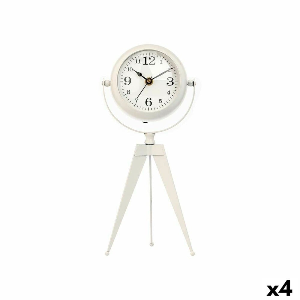 Horloge de table Gift Decor 905 Blanc Tripode (4 Unités)