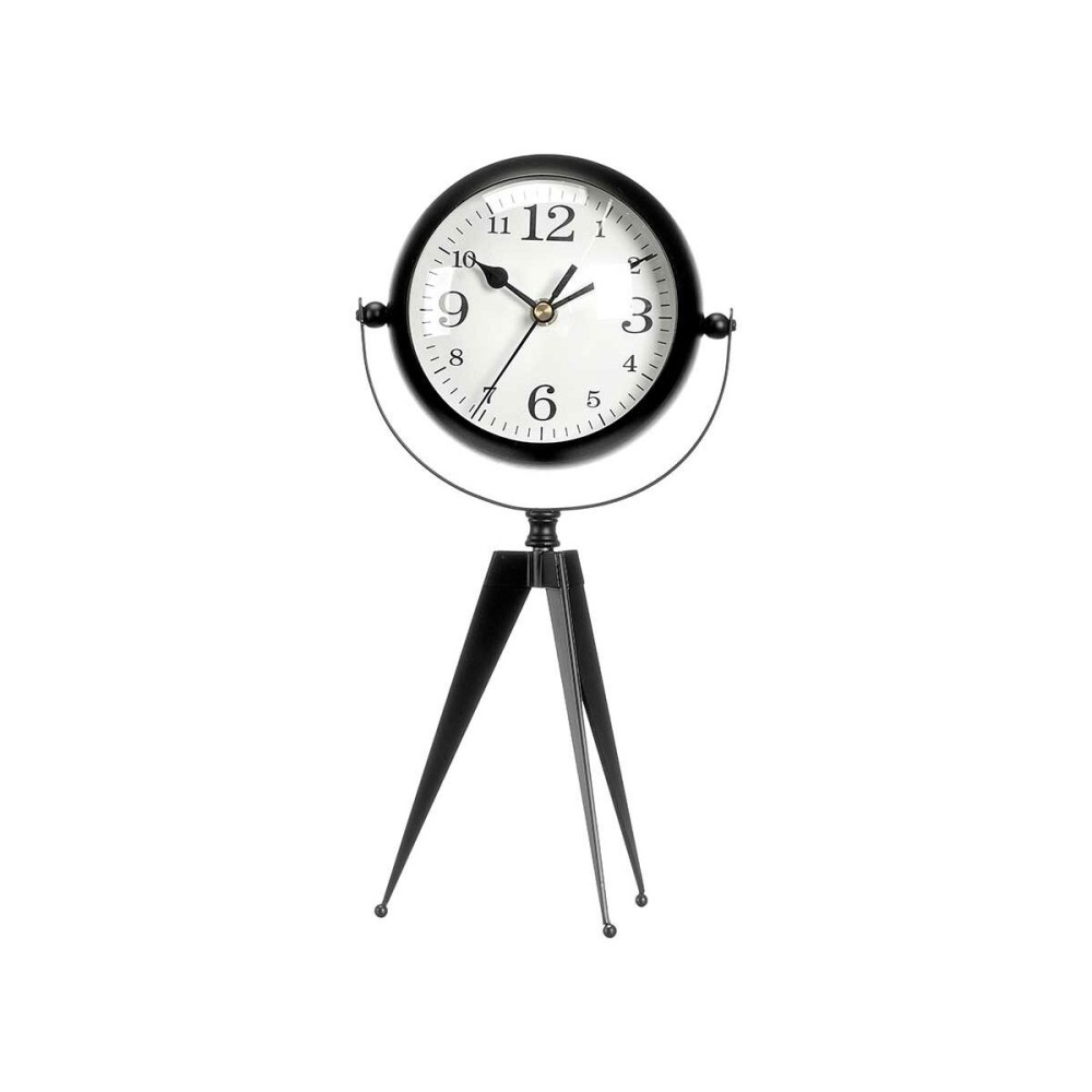 Horloge de table Gift Decor 898 Noir Tripode (4 Unités)