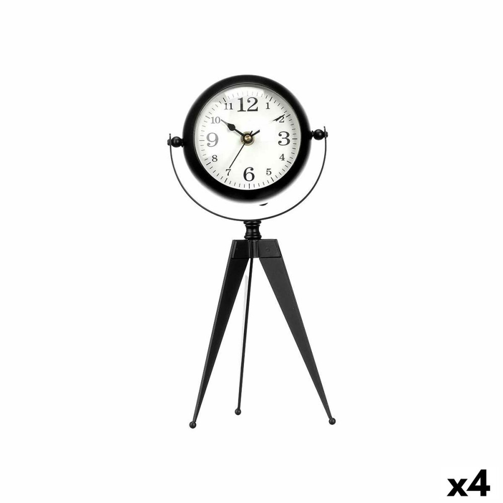 Horloge de table Gift Decor 899 Noir Tripode (4 Unités)