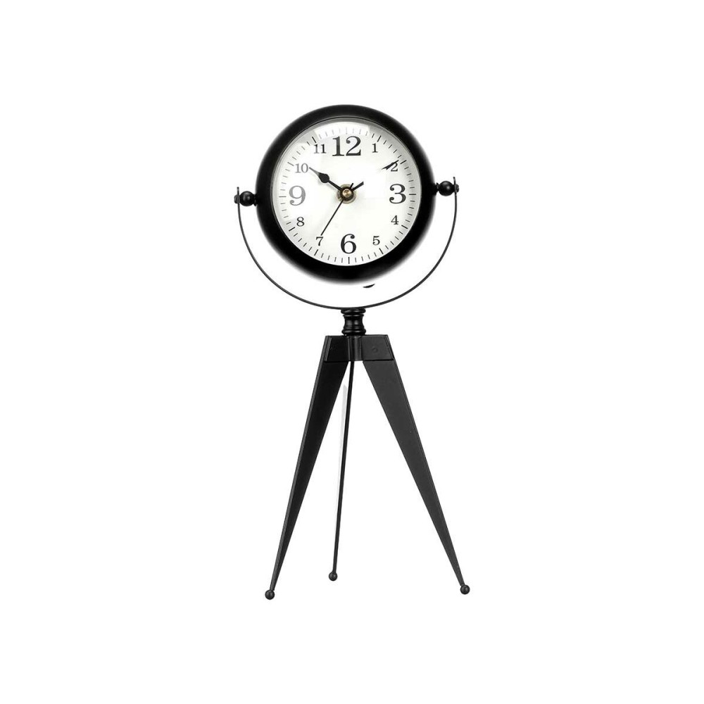 Horloge de table Gift Decor 899 Noir Tripode (4 Unités)