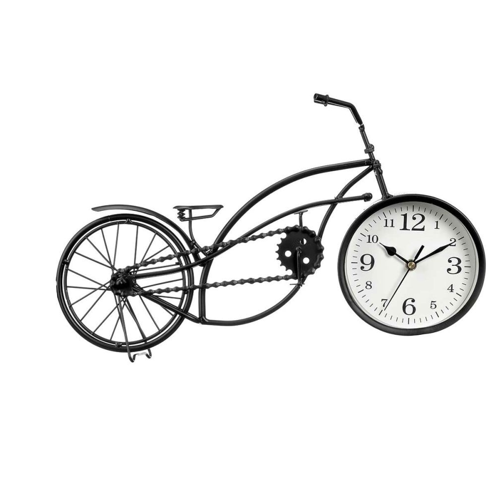 Horloge de table Gift Decor 915 Noir Bicyclette (4 Unités)