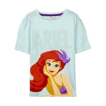 Child's Short Sleeve T-Shirt Disney Princess Green Light Green