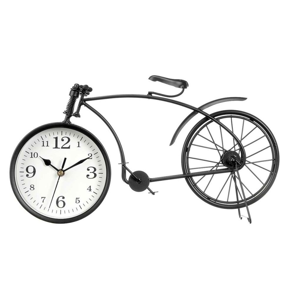 Horloge de table Gift Decor 914 Noir Bicyclette (4 Unités)