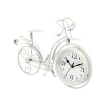 Horloge de table Gift Decor 916 Blanc Bicyclette (4 Unités)