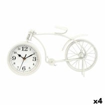 Horloge de table Gift Decor 920 Blanc Bicyclette (4 Unités)
