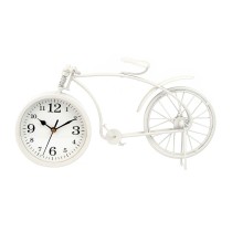 Horloge de table Gift Decor 920 Blanc Bicyclette (4 Unités)