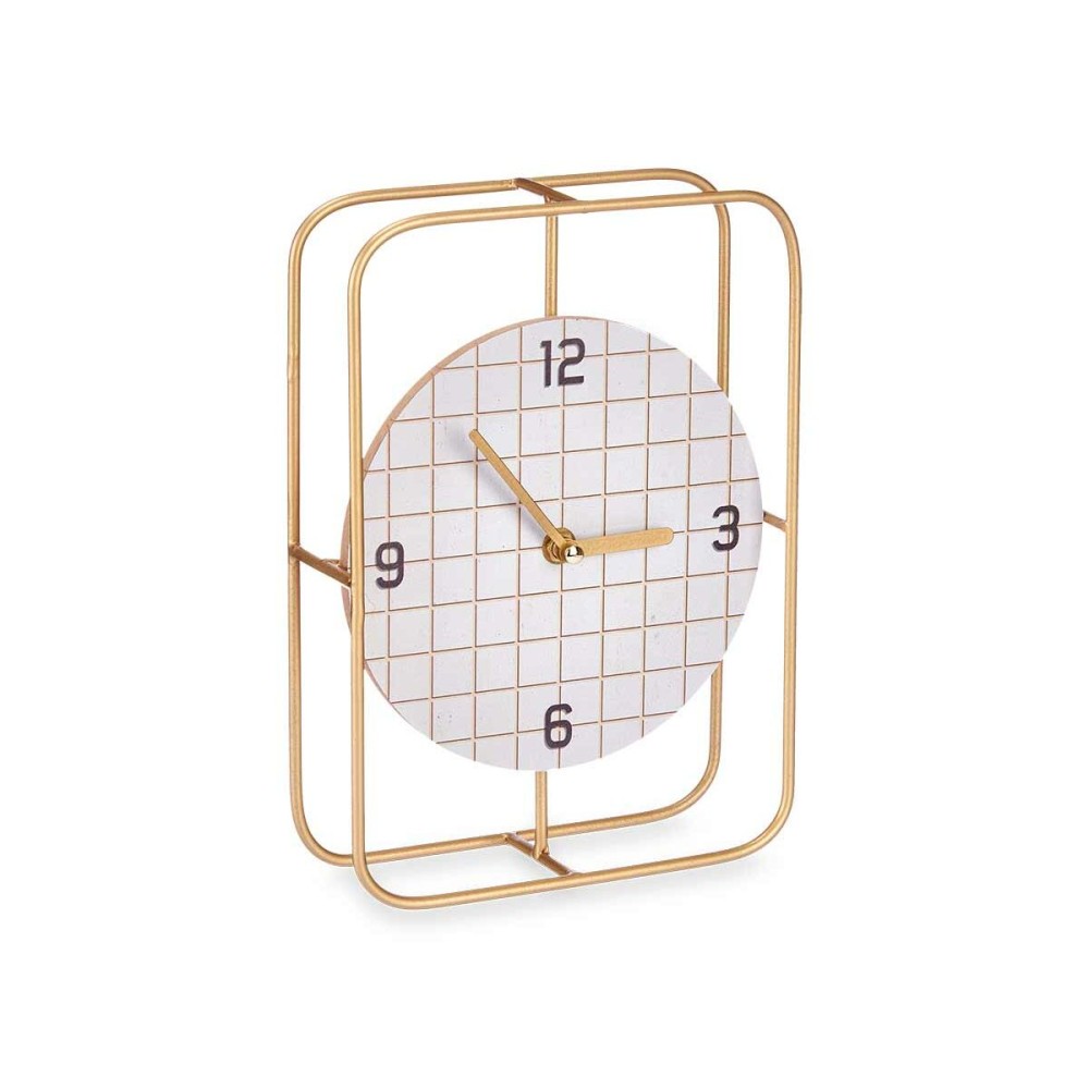 Horloge de table Gift Decor 22STC331-1 Noir Bois Vérifié (6 Unités)