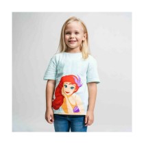 Child's Short Sleeve T-Shirt Disney Princess Green Light Green