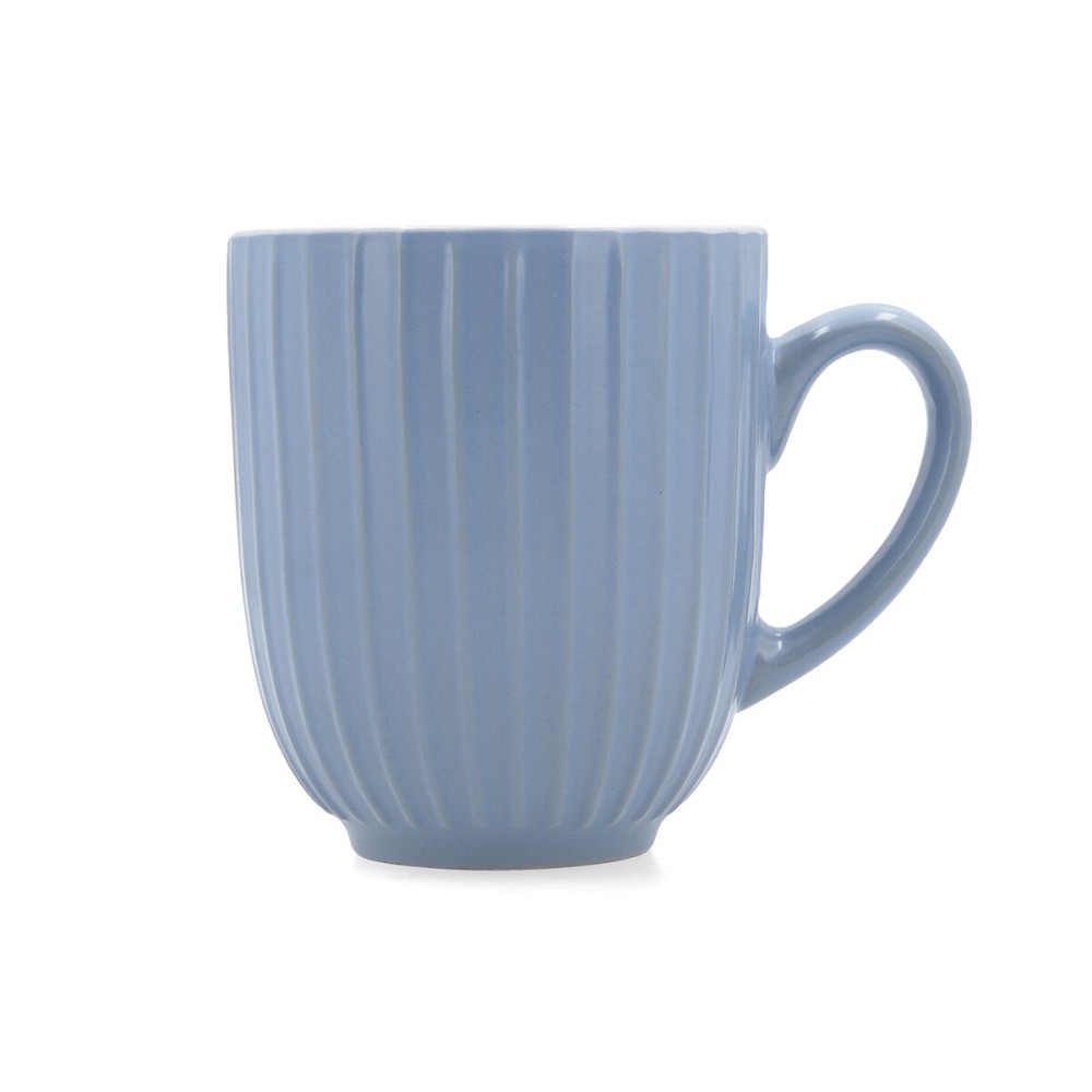 Tasse mug Bidasoa Moana Bleu 400 ml (12 Unités)