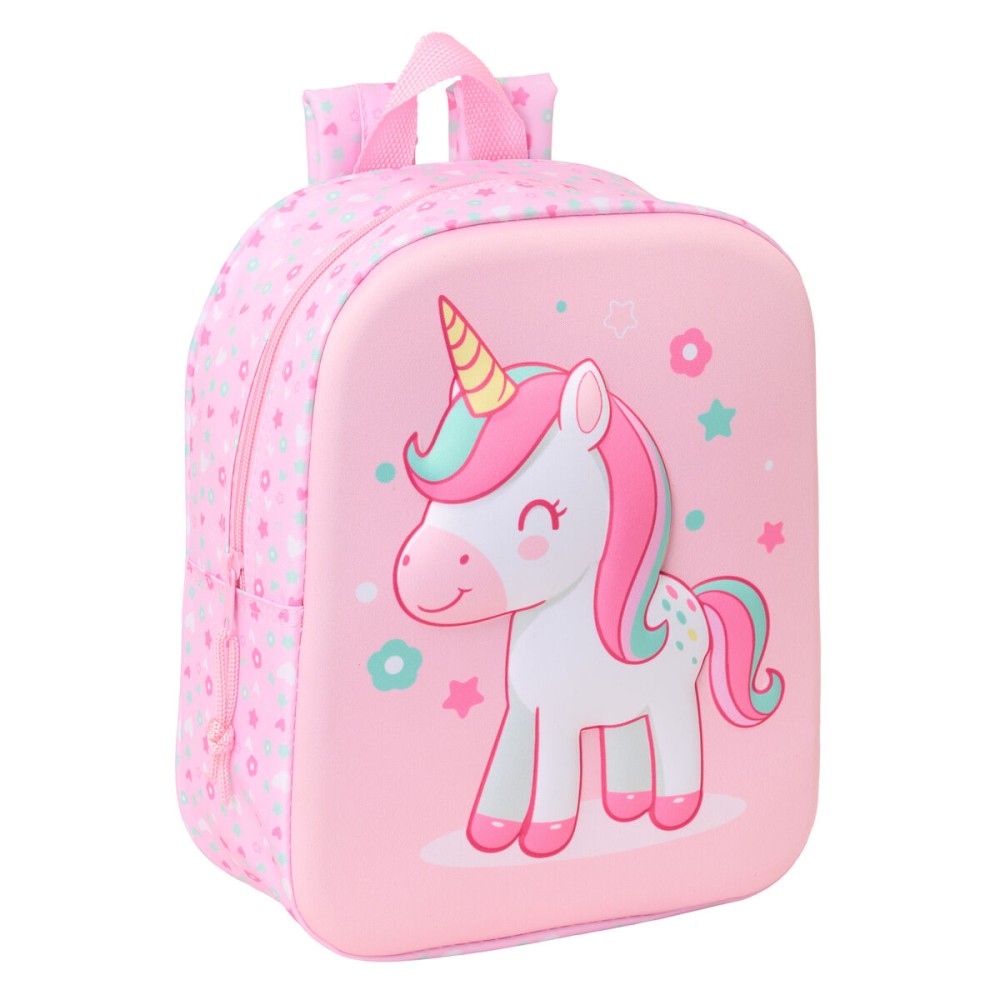 Kinderrucksack Safta Rosa 22 x 27 x 10 cm 3D