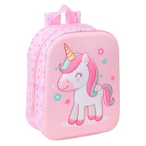 Kinderrucksack Safta Rosa 22 x 27 x 10 cm 3D