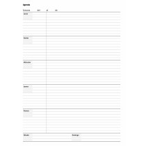 Planificateur annuel Additio TRIPLEX 22,5 x 31 cm