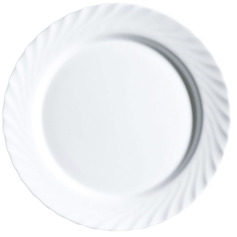 Kochschüssel Luminarc Trianon Weiß Glas (32,5 cm) (4 Stück)