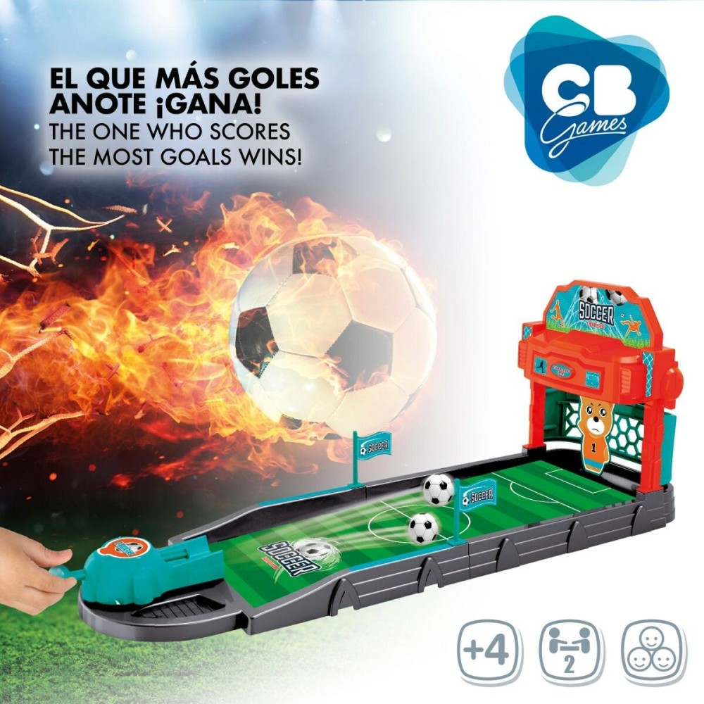 Geschicklichkeitsspiel Colorbaby Football 6 Stück