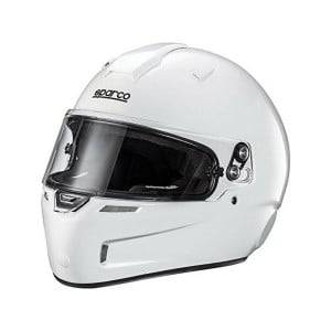 Vollvisierhelm Sparco SKY KF-5W KEVLAR/FIBERGLASS Weiß (XS)