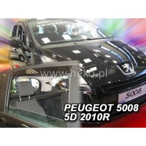Windabweiser HEKO HO26142 PEUGEOT I 5008 Rückseite Vorderseite 4 Stücke