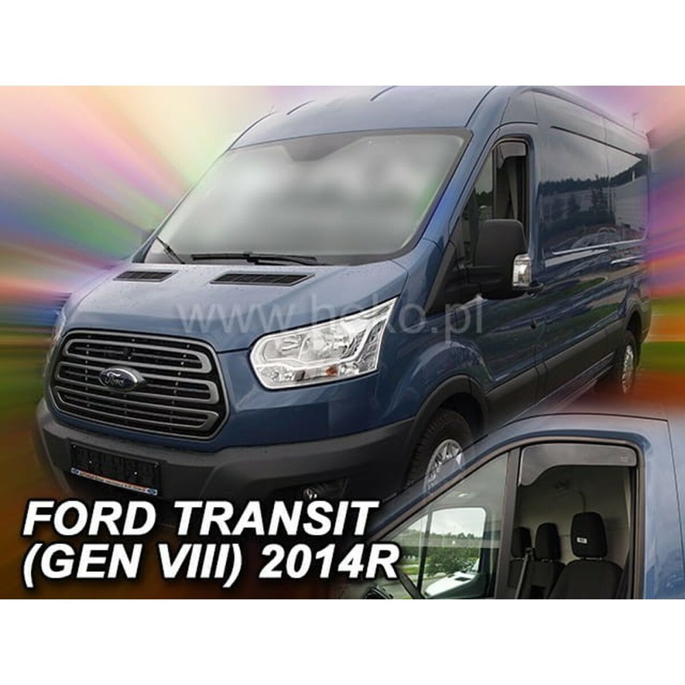 Wind deflector HEKO HO15309 FORD TRANSIT (GENVIII) Forward 2 Pieces