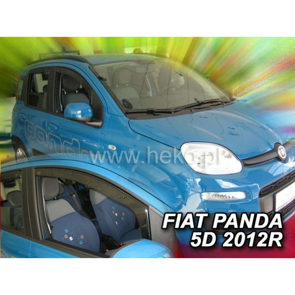 Déflecteur de vent HEKO HO15167 FIAT PANDA III Frontal 2 Pièces