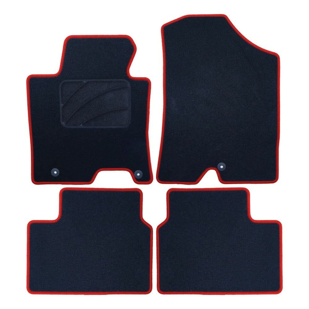 Set de tapis de voitures OCC Motorsport OCCHY0014RD Rouge Hyundai i30 5 Pièces