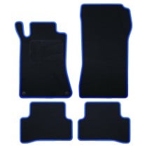 Auto-Fußmatten-Set OCC Motorsport OCCMC0058BL Schwarz Mercedes W203 Clase C Sedan-CLC 5 Stücke