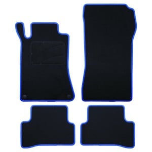 Auto-Fußmatten-Set OCC Motorsport OCCMC0058BL Schwarz Mercedes W203 Clase C Sedan-CLC 5 Stücke