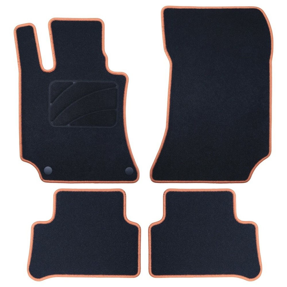 Set de tapis de voitures OCC Motorsport OCCMC0089YE Mercedes X218 Cls Shooting Brake 5 Pièces
