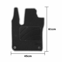 Set de tapis de voitures OCC Motorsport OCCRT0048YE RENAULT TWINGO 5 Pièces