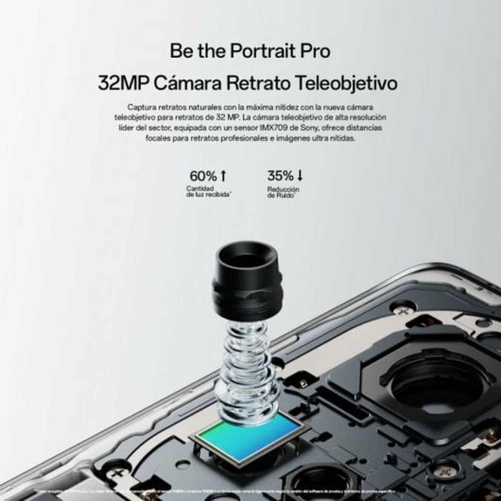 Smartphone Oppo Reno10 Pro 5G 6,7" Octa Core 12 GB RAM 256 GB Noir Argenté