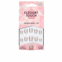Falsche Nägel Elegant Touch French Xs 24 Stücke (24 uds)
