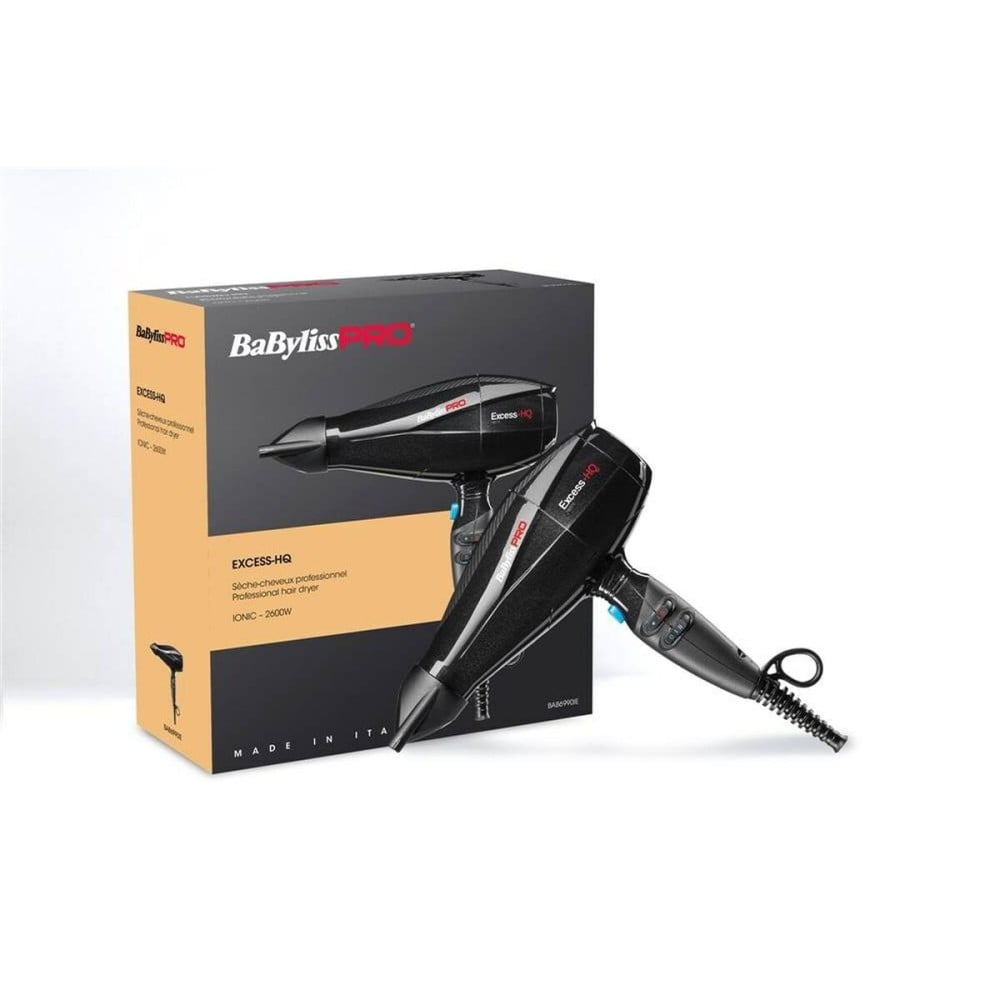 Hairdryer Babyliss Excess-HQ Black 2600 W