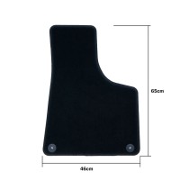 Set de tapis de voitures OCC Motorsport OCCD0007 5 Pièces