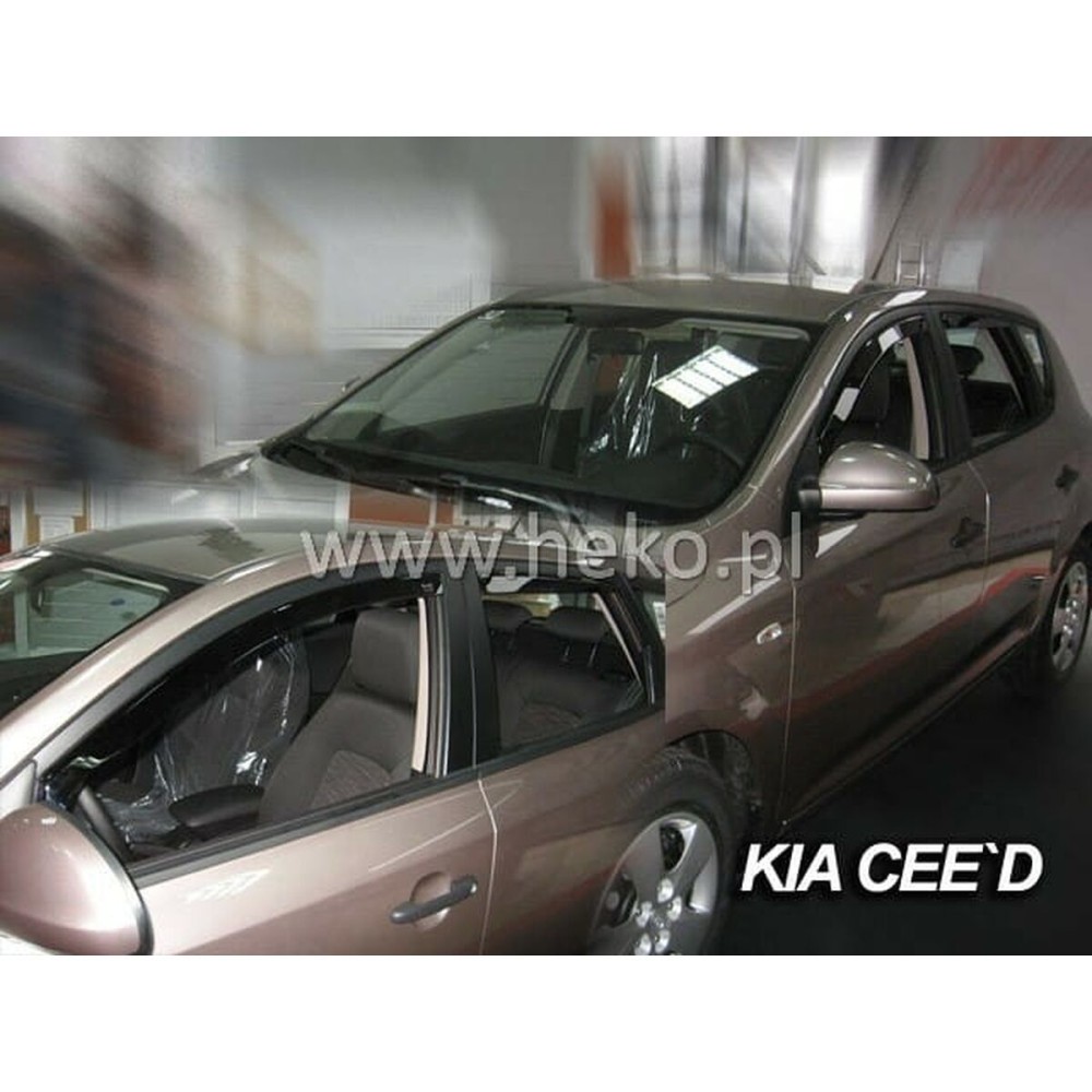 Déflecteur de vent HEKO HO20135 KIA CEE`D I Frontal 2 Pièces