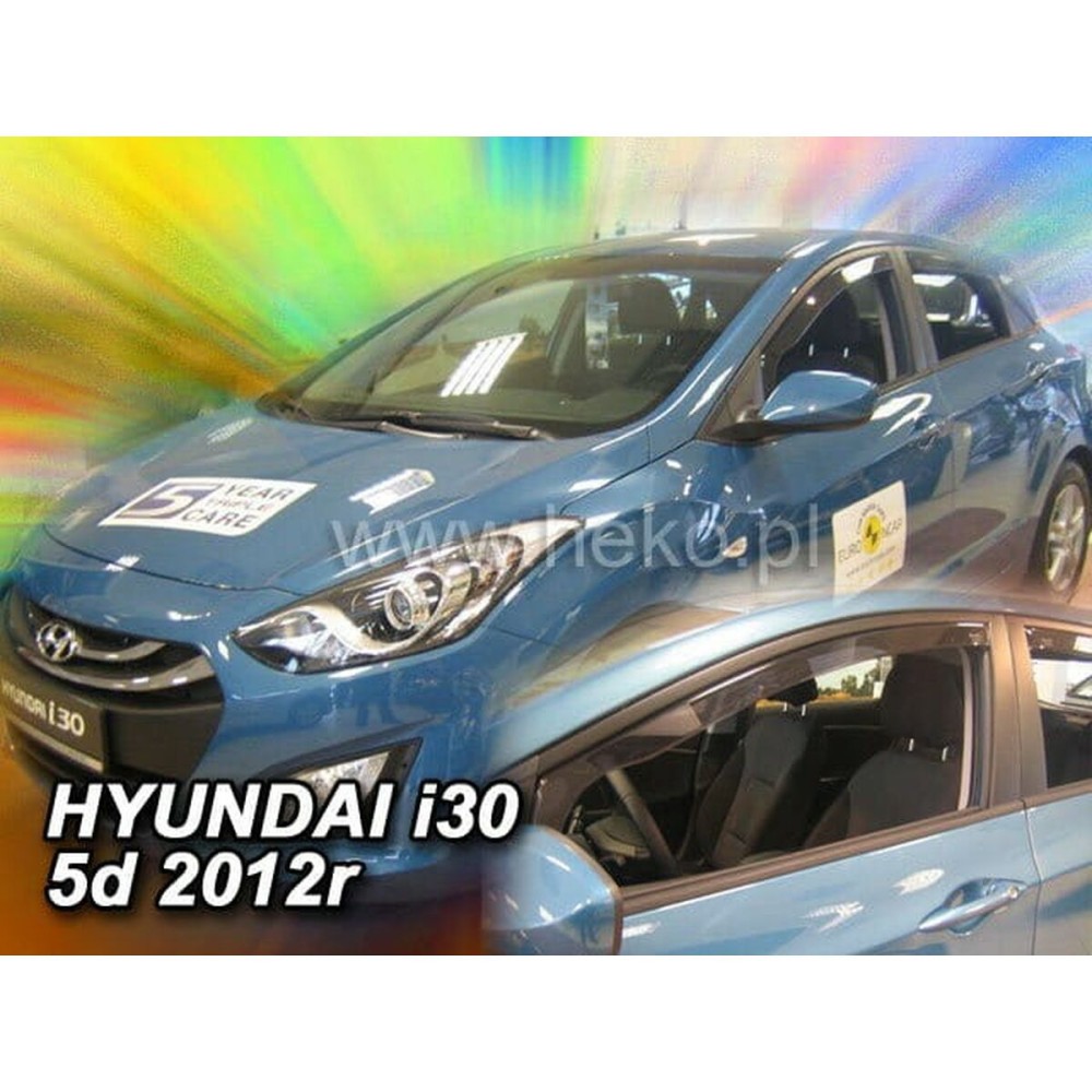 Windabweiser HEKO HO17273 HYUNDAI I30 II HTB/WAGON Frontal 2 Stücke